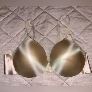Maidenform 09475 Tan Smooth Luxe Extra Coverage Underwire Padded Bra Size 38B
